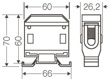 HENS Verbindungsklemme KKL 50,    KKL 50 