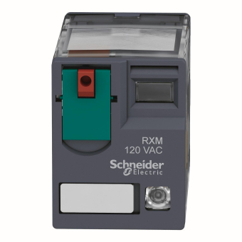 GS Miniaturrelais 2W 12A LED   RXM2AB2F7 