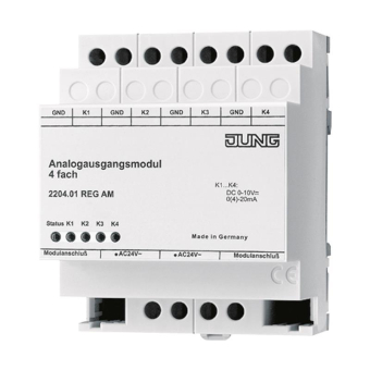 JG KNX/EIB Analogausgangs 2204.01 REG AM 