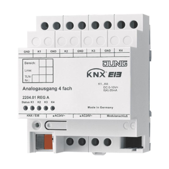 JG Analogausgang 4fach     2204.01 REG A 