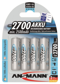 Ansmann Akku Ni-MH     A2700AAB4 5030842 