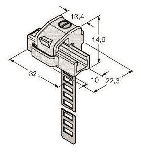Turck Montagezubehör f.Rund-   KLRC-UNT2 