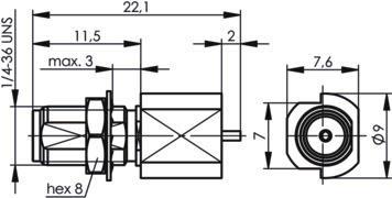 TEGA SMA-EDGE-mount          J01151A0451 