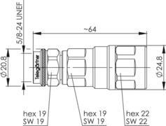 TG N-Kabelstecker SIMFix     J01020C0141 