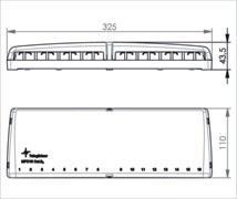 TEGA Mini-Verteiler unbestückt 100021395 