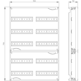Siemens 8GK4001-5KK22 ALPHA400DIN, SMB 