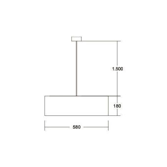BRUM Pendelleuchte mit Schirm   58266150 