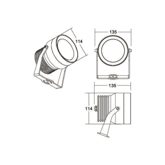 Brumberg LED-Erdspieß 230V AC,  65271103 
