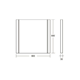 BRUM Kristallglasspiegel        58302003 