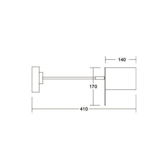 BRUM Wandleuchte mit            58153080 