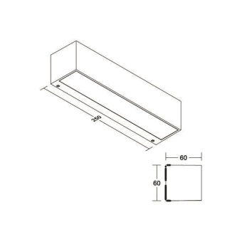Brumberg LED-Wandanbauleuchte   65252103 