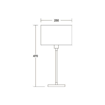 BRUM Tischleuchte mit           58107020 