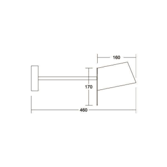 BRUM Wandleuchte mit            58132150 