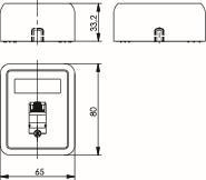 TEGA Anschlussdose UMJ45     J00023A0174 