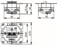 TG AMJ45 8/8 UP/0 Cat.5e     J00020A0388 