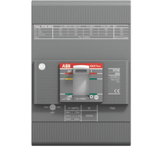 ABB Komp.   XT3N 250 TMD 160-1600 3p F F 