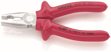 Knipex 03 07 180 VDE Kombizange   307180 