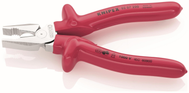 Knipex 02 07 200 Kraft-Kombizange 207200 