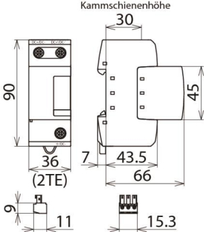 DEHN Koordinierter        DSE M 1 220 FM 