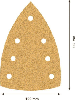 Bosch Schleifpapier EXPERT C470 50 Stück 