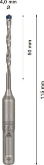 Bosch 1xHammerbohrer Expert SDS-plus-7X 