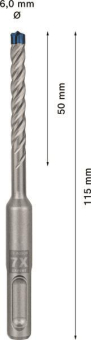 Bosch Hammerbohrer SDS-plus-7X Expert 