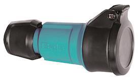 Bals Schuko Kupplung blau           7486 