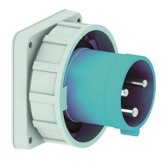 Bals Flanschgerätestecker TE gerade 2835 