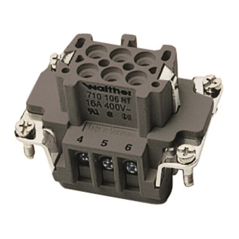 Walther Buchseneinsatz BHT6     710106HT 