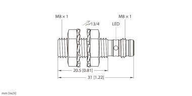 TURCK BI2-EG08K-    BI2-EG08K-AP6X-V1131 