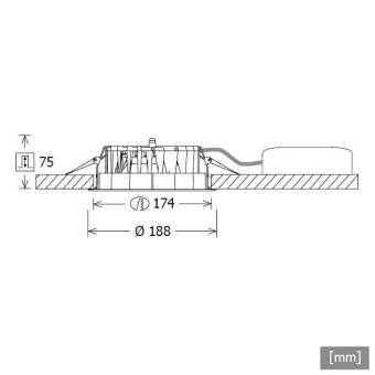 LTS FLIR-F  FLIR-F 300.1040.01/DALI weiß 