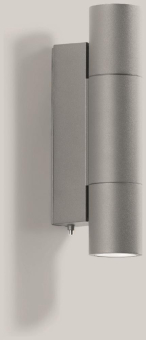 BEGA Wandleuchte, silber        66512AK3 