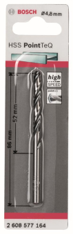 Bosch   HSS-Spiralbohrer PointTeQ 4,8 mm 