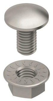 NIED Flachrundkopfschraube    FLM 6x20 G 