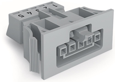 WAGO 890-745 Snap-In-Buchse,5-polig,Kod. 
