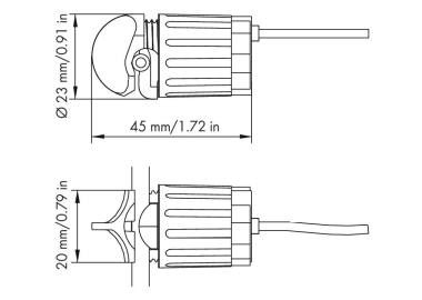 WAGO 855-8002 Potentialabgriff,ohne 