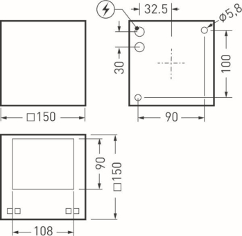 Trilux Skeo Q-W2 GT AB19R/800-   7318051 