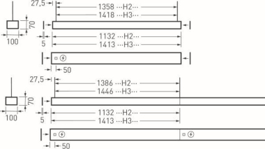 Trilux SFlow H2-L CDP-I 6300-840 7358240 