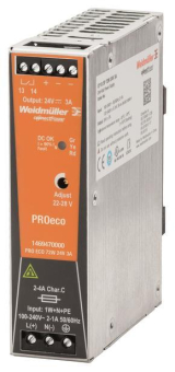 Weidmüller PRO ECO 72W 24V 3A Strom- 