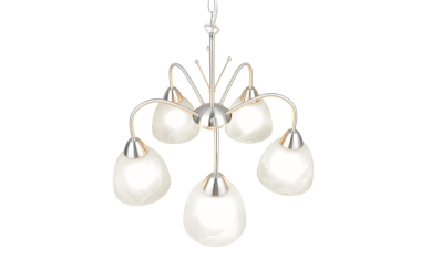 Trio PL DOBBY,5xE27,oLM,       R31055007 