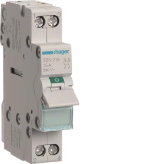 Hager Ausschalter 16A 2Schließer  SBN216 