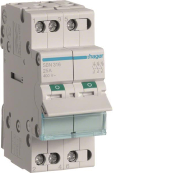 Hager Ausschalter 16A 3Schließer  SBN316 