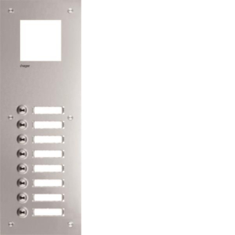 Hager Frontplatte intercom mono  RTQ108X 