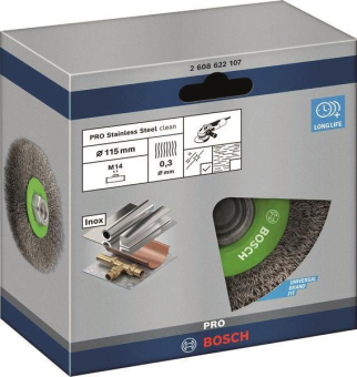 Bosch Scheibenbürste Edelst.  2608622107 