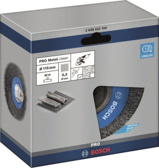 Bosch Scheibenbürste Stahl    2608622100 