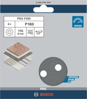 Bosch 5Schleifblatt F355      2608605560 