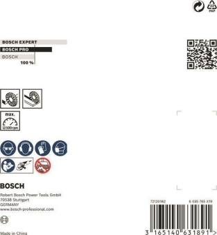 Bosch Kegelbürste gezopfter   2608622109 