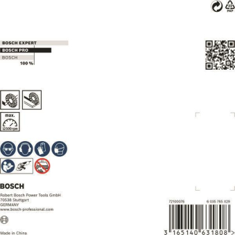 Bosch Scheibenbürste Stahl    2608622100 