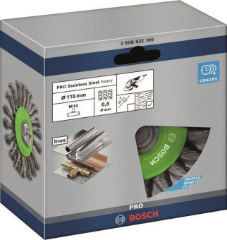 Bosch Scheibenbürste Edelst.  2608622106 