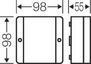 HENS Abzweigkasten 5POL. Klemme   DE9345 